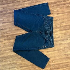 Silver Jeans Women's Straight Leg in Dark Blue